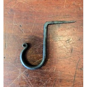 Drive In Beam Hook - Small - Hand Forged - Plain